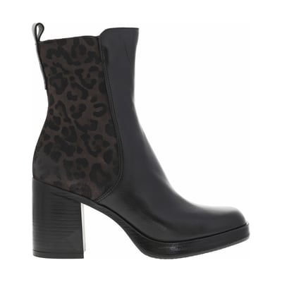 Bottines Femme Talon Bloc Léopard - Taille 8.5 Occasion
