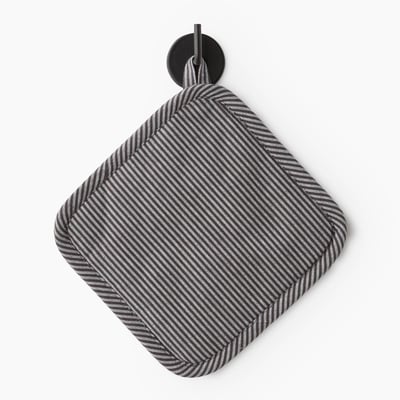 Manique de cuisine, 20x20cm, coton MONOPRIX