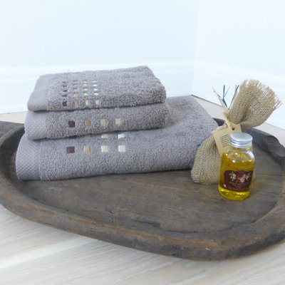 Drap De Douche en Coton  PURE SQUARE MONTELEONE LE LINGE