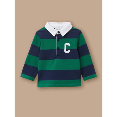 Polo rubgy  - coton biologique CYRILLUS