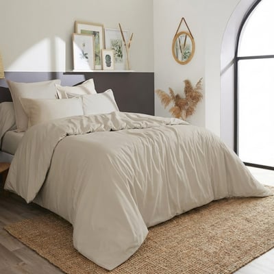 Housse de couette en 100% Percale de Coton EDEN