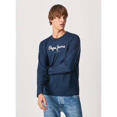 T-shirt girocollo a maniche lunghe Eggo PEPE JEANS