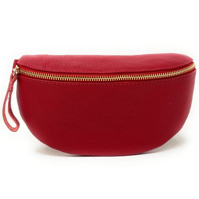 Sac banane en cuir grainé italien LOU-DO OH MY BAG