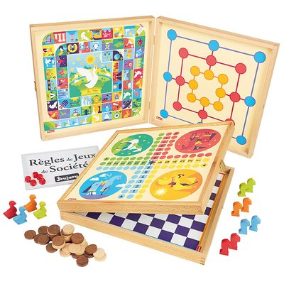 Coffret Jeux de Société 50 règles JEUJURA