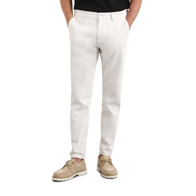 Jeans modèle Accilo tapered en coton bio et en lin MARC O'POLO