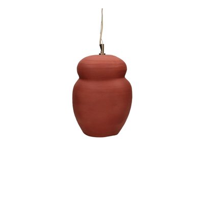 Suspension ronde en argile ø23cm- PERUGIA POMAX