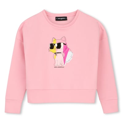 Sweatshirt col rond KARL LAGERFELD KIDS