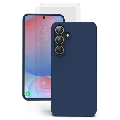 Coque Galaxy S24 Fe antichoc + 2 vitres EVETANE