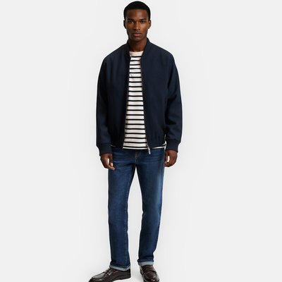 Blouson bomber en drap de laine LA REDOUTE COLLECTIONS