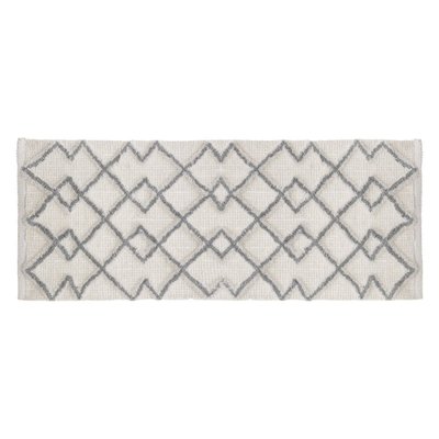 Tapis De Salle De Bain 50x120 Ethnique  Coton ATMOSPHERA