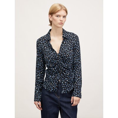 Chemise fluide en viscose à pois MOTIVI