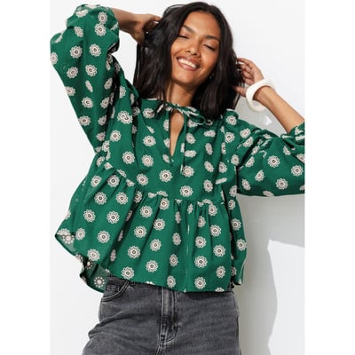 Blouse brodée PROMOD
