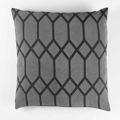 Coussin Jacquard Bicolore Collection Monalise DOUCEUR D'INTÉRIEUR
