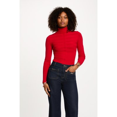 Pull col roulé fine maille MORGAN
