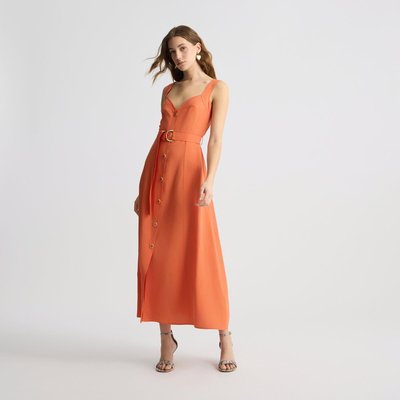 Robe en lin avec ceinture LIU JO