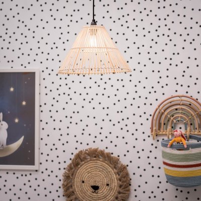 Natural Rattan Pendant Shade SO'HOME