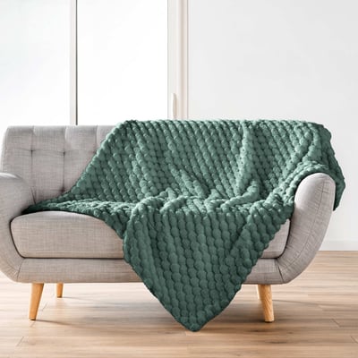 Plaid polaire et sherpa DOUCEUR D'INTÉRIEUR