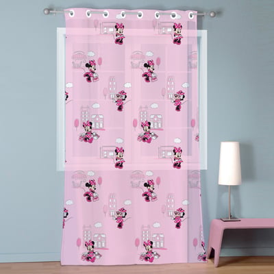 Voilage à œillets, CUTE MINNIE MOUSE