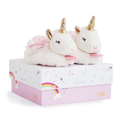 Chaussons Lucie La Licorne Dc3311 DOUDOU ET COMPAGNIE