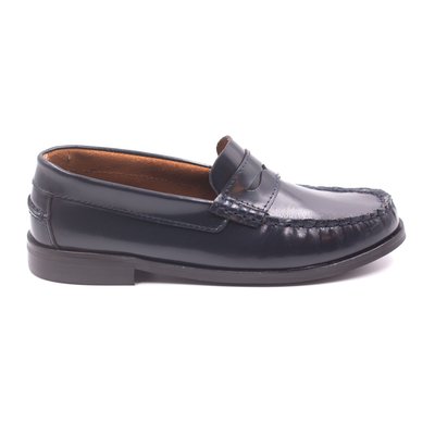 Mocassin garçon a enfiler en cuir EDWARD BONI&SIDONIE