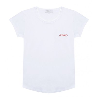 Tee shirt AMOUR en coton bio manches courtes MAISON LABICHE