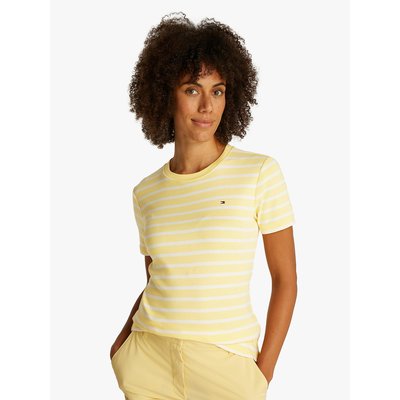 Crew Neck T-Shirt with Short Sleeves TOMMY HILFIGER