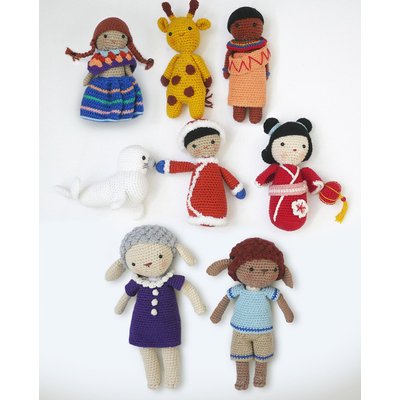 Kit Crochet 8 Amigurumis Coffre Magique PHILDAR