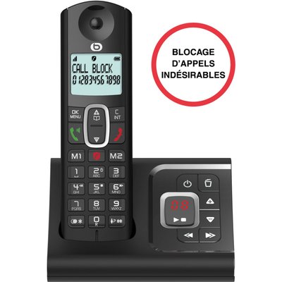 Téléphone sans fil Tribu solo-R V3 ESSENTIEL B