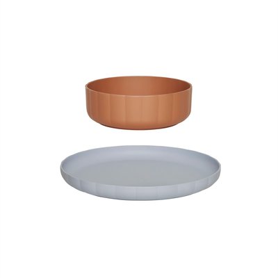 Assiette et bol Mini OYOY LIVING DESIGN