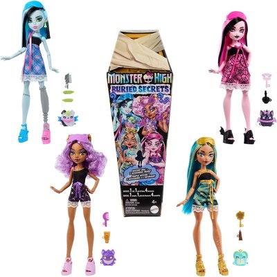 Monster High Secrets - Coffret poupée et accessoires MATTEL