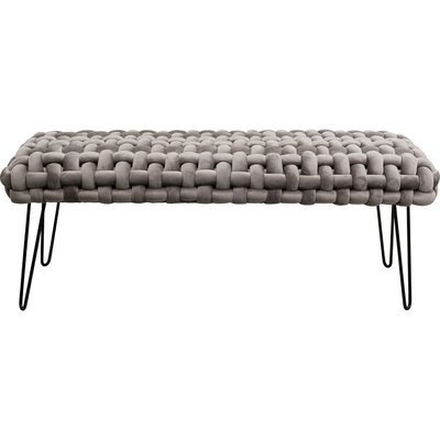 Banc en velours, WEAVE KARE DESIGN