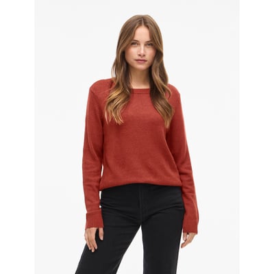 Pull col rond en fine maille VILA