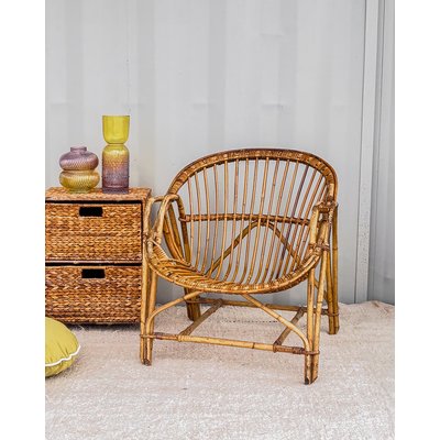 Fauteuil en rotin Martin N°100 - Bon état DEBONGOUT