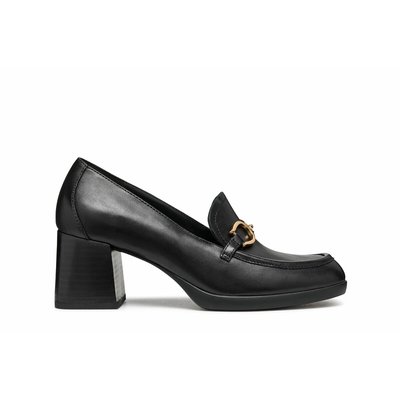 Mocassini con tacco in pelle Walk Pleasure 55 GEOX
