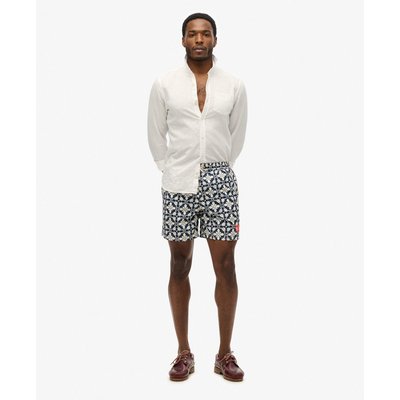 Short de bain imprimé Tile longueur 43 cm SUPERDRY