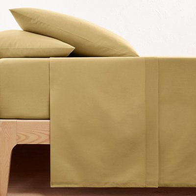 Drap plat uni en coton biologique, Scenario LA REDOUTE INTERIEURS