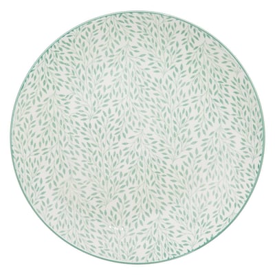 Lot de 6 assiettes plates en céramique JASMIN SECRET DE GOURMET