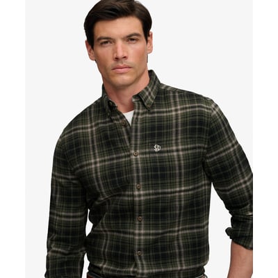 Chemise Lumberjack en Coton à Manches Longues SUPERDRY