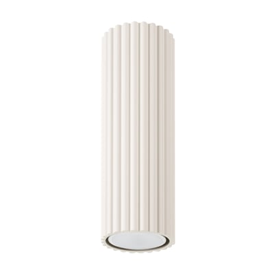 Plafonnier Aluminium Beige GU10 1 Karbon 20 EDEN