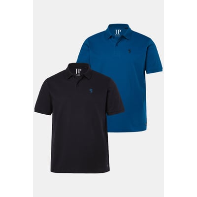 Lot de 2 polos en tissu piqué JP1880