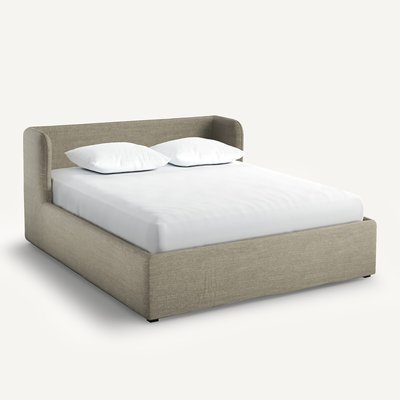 Lit-coffre lin avec sommier relevable ,Robwig AM.PM