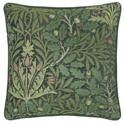 Acorn Jacquard Chenille Feather Filled Cushion MORRIS & CO.