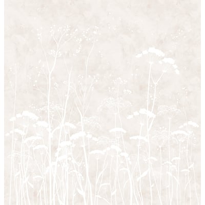 Papier peint panoramique Ombelles 288 x 300 cm - intissé, finition mate LE PAPIERS DE NINON