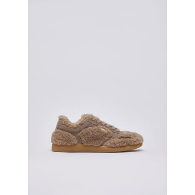 Sneakers en tissu teddy LIU JO