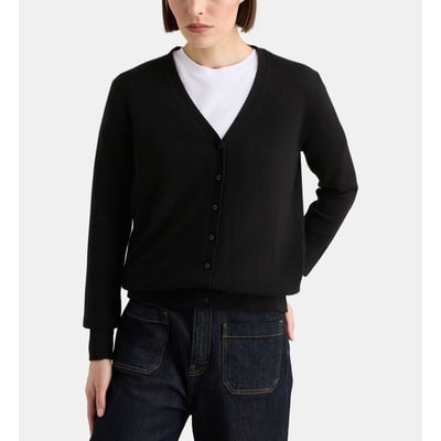Cardigan droit filao en cachemire GALERIES LAFAYETTE