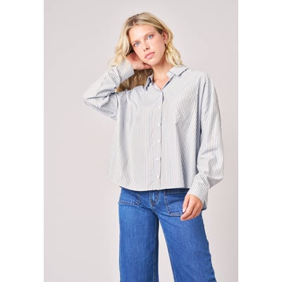 Chemise rayée femme avec détails brillants HOLMY DEELUXE