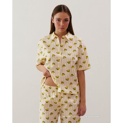 Chemise en coton jaune madame chill BABYCHIPIZ UNDIZ