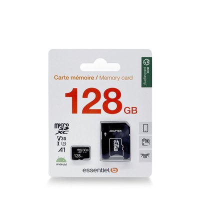 Carte Micro SD 128Go Micro SDXC ESSENTIEL B