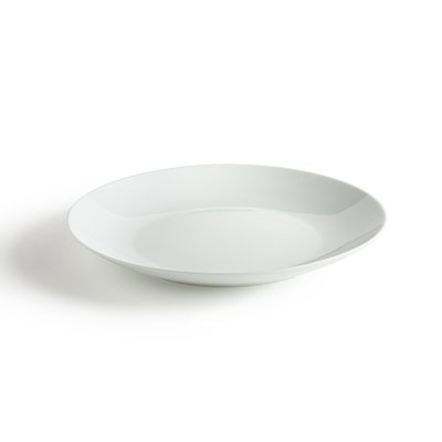 Lot de 4 assiettes plates en porcelaine, Atola LA REDOUTE INTERIEURS