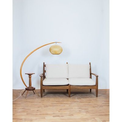 Canapé scandinave en bois Robert N°37 - Bon état DEBONGOUT